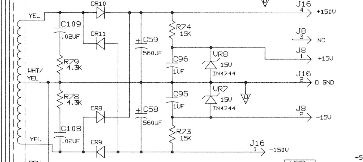 Excerpt from Keithley 236/237 PSU section